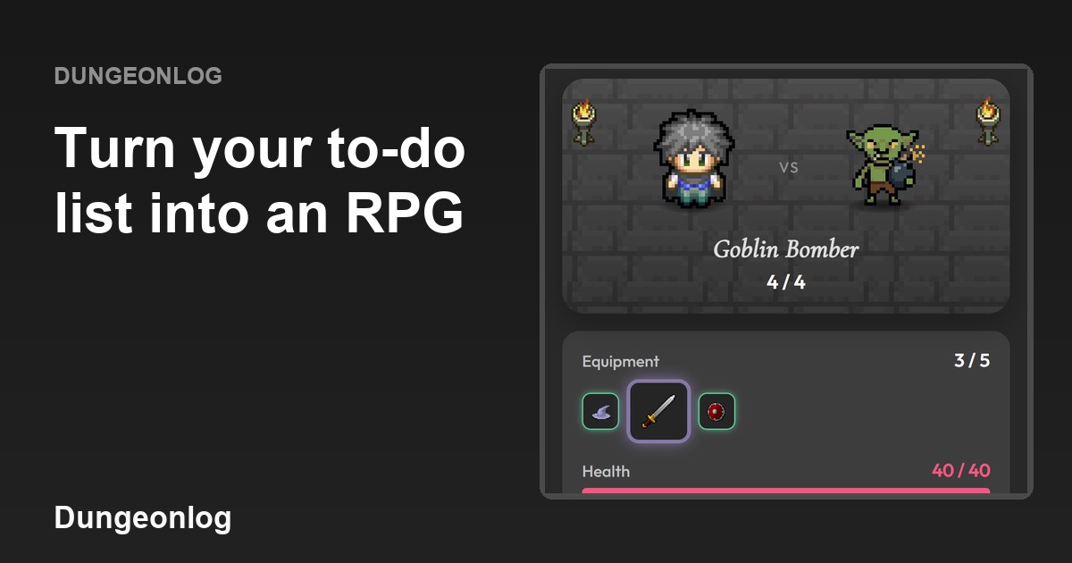 Turn your to-do list into an RPG